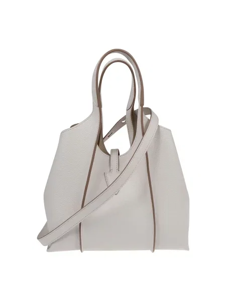 Shopperka Tod's skórzana biała