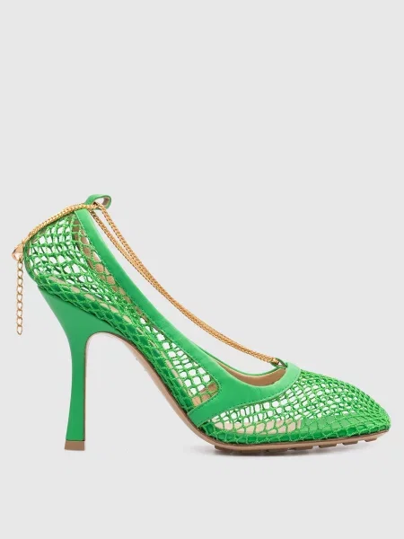 Туфли Bottega Veneta зеленые