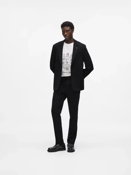 Karl Lagerfeld Chino nohavice čierna