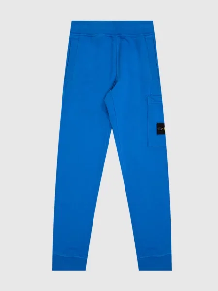 Дитячі джогери з логотипом Stone Island сині