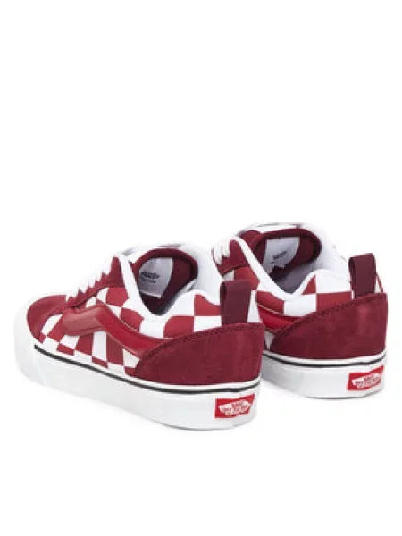 Tenis superge Vans Knu Skool Bordo rdeča