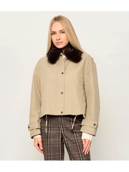 Tommy Hilfiger Geacă | Oversize fit negru