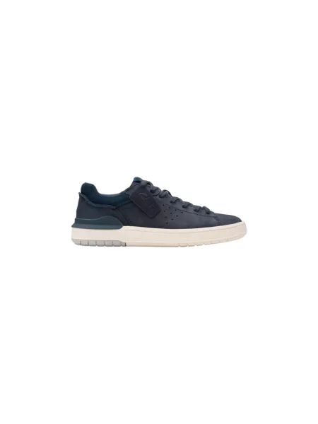Trampki Clarks zamszowe retro niebieskie