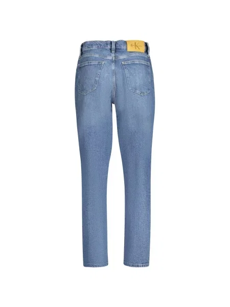 Mom jeans Calvin Klein Jeans niebieskie