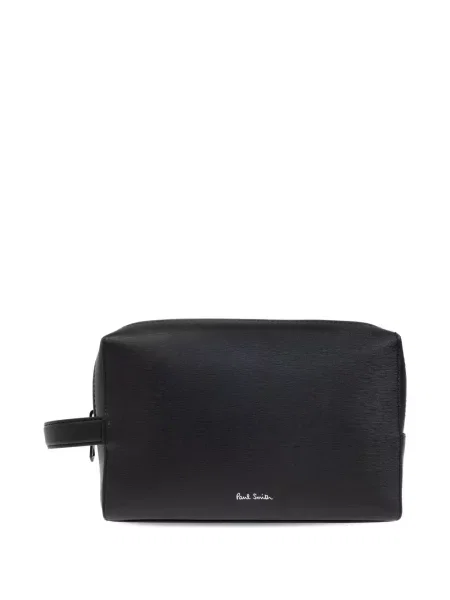 Geantă Paul Smith din piele negru
