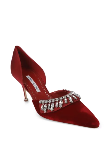 Pantofi cu toc Manolo Blahnik roșu