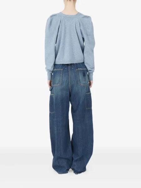Vuneni kardigan Maison Margiela plava
