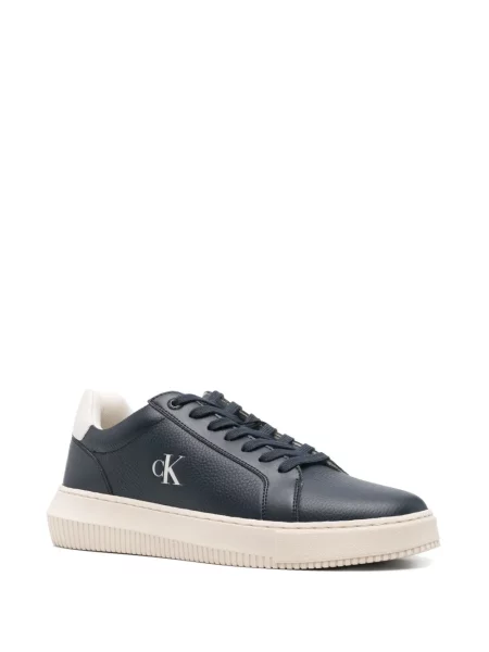 Sneakerși Calvin Klein Jeans chunky albastru