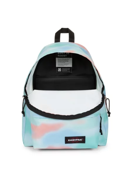 EASTPAK Batoh Day Pak'r tyrkysová / svetlomodrá / svetloružová