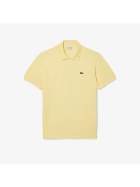 Lacoste Koszulka Polo Classic Fit Light Piqué żółta