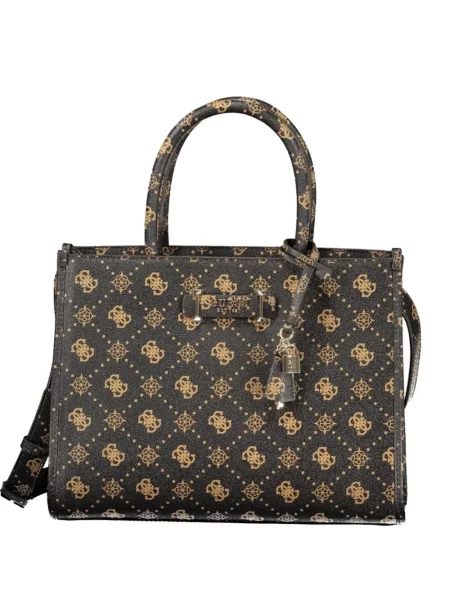 Geantă shopper Guess maro