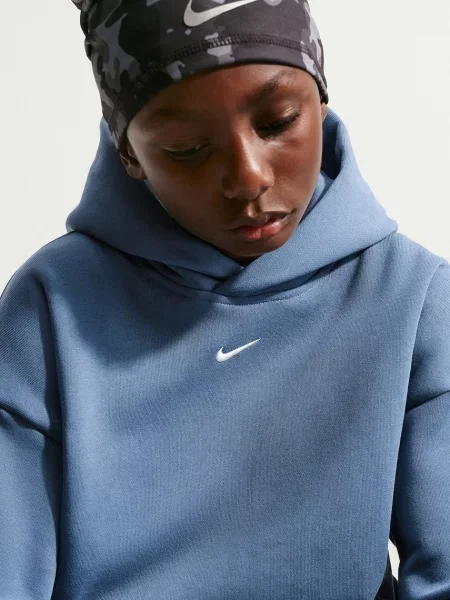 Nike кофта з капюшоном дитяча з бавовною Sportswear Solo Swoosh