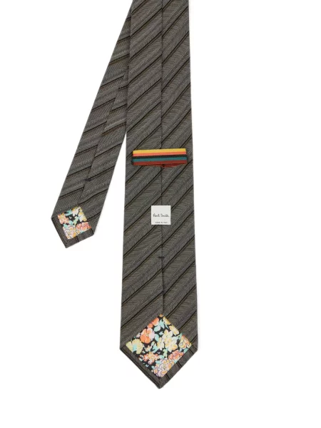 Cravată Paul Smith cu dungi gri