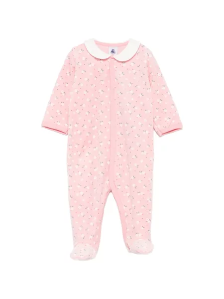 Dětské pyžamo Petit Bateau růžové