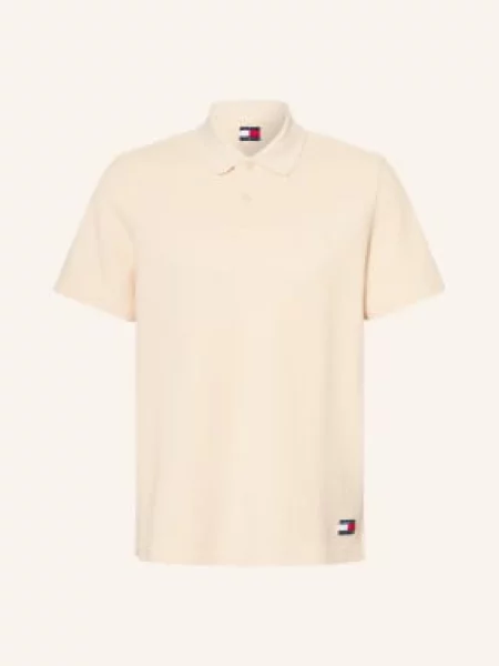 Tommy Jeans Piqué Polokošile krémová