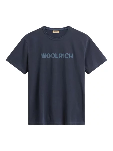 Koszulka Woolrich niebieska
