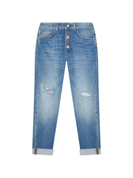 Blugi Dondup rupți albastru