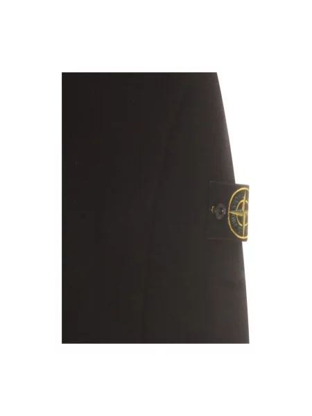 Dzianinowy sweter Stone Island z kamieniami czarny