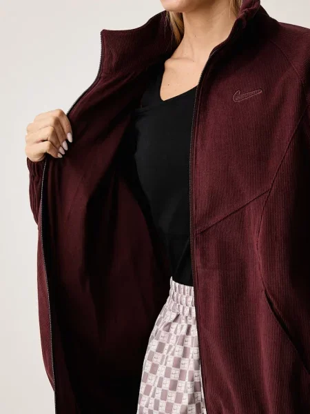 Nike Sportswear oversize kabát női kordbársony