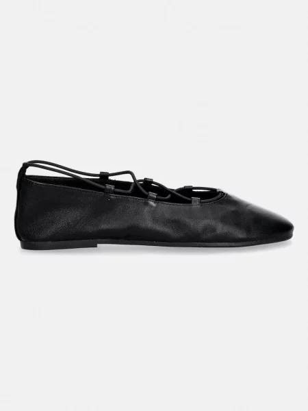 Steve Madden baleriny skórzane Bombshell czarne