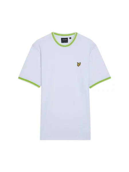 Koszulka Lyle & Scott ze sznurkiem biała
