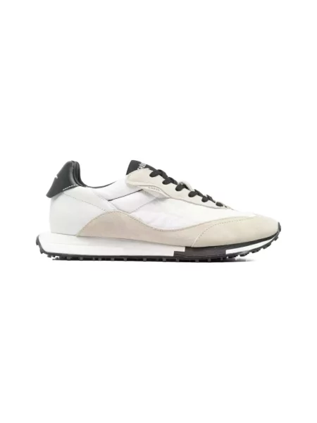 Sneakersy Ghoud skórzane beżowe