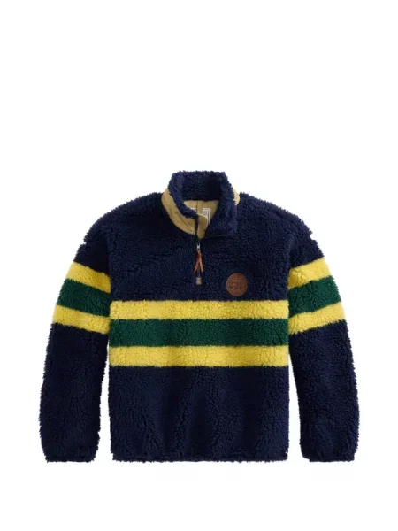 Șosete Polo Ralph Lauren cu broderie în carouri de flanelă verde