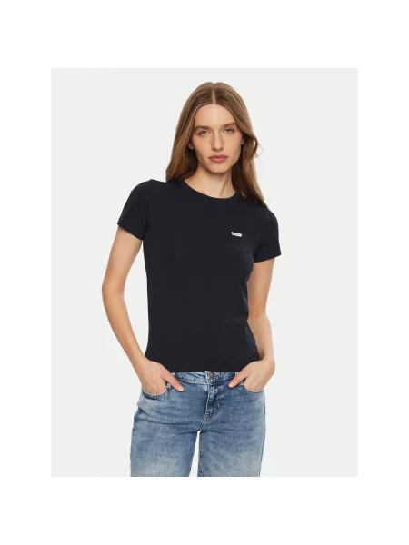 Guess Jeans Футболка Slim Fit cиній