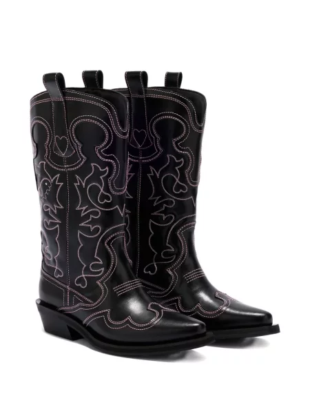 Botine Ganni negru