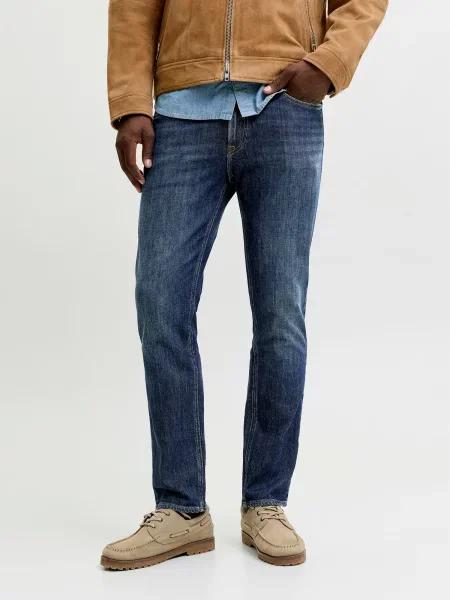 JACK & JONES Džínsy JJIClark JJOriginal denim modrá