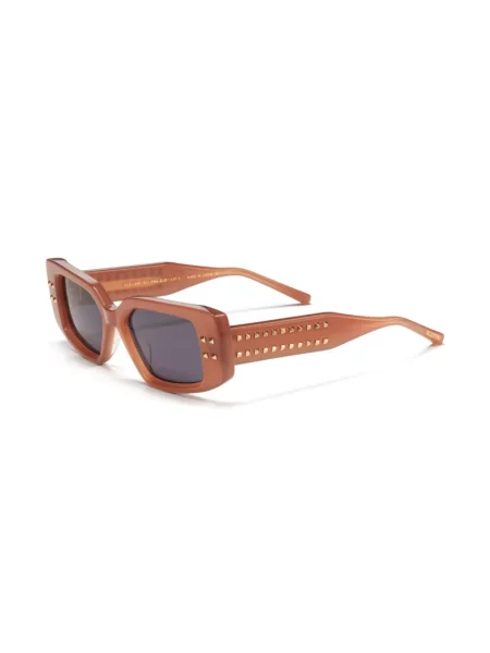 Saulės akiniai Valentino Eyewear ruda