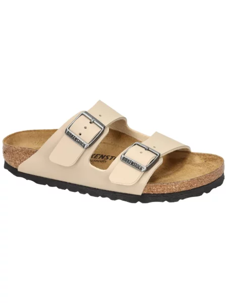 Klapki Birkenstock beżowe