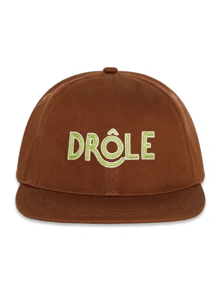 Drôle de Monsieur czapka z daszkiem Casquette Drôle brązowa