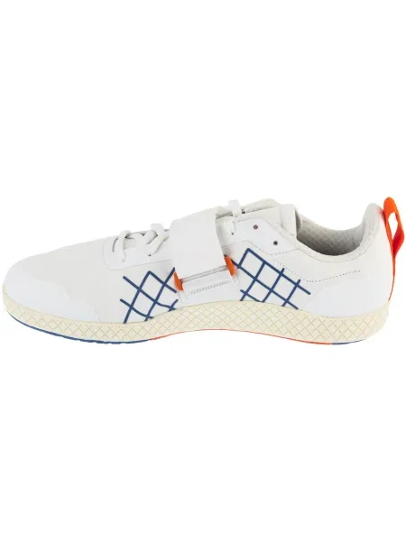 Vzpieračské topánky adidas The Total 2 Footwear white/dark blue/royal blue biela