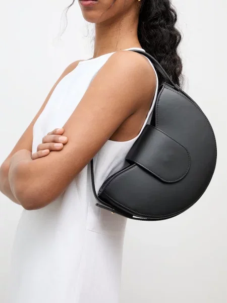 Answear.LAB torebka skórzana czarna