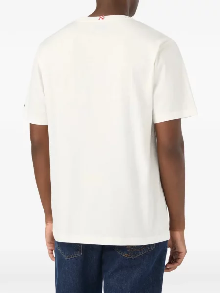 Tricou Mc2 Saint Barth cu broderie alb