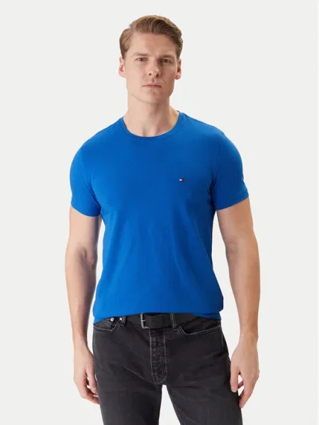 Тениска Tommy Hilfiger синьо