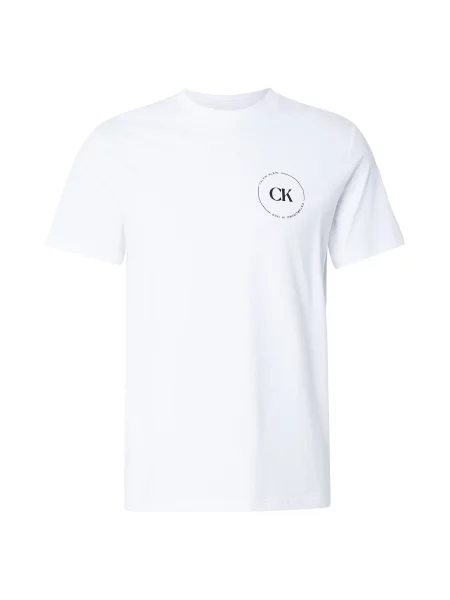 Calvin Klein Jeans Tričko černá bílá