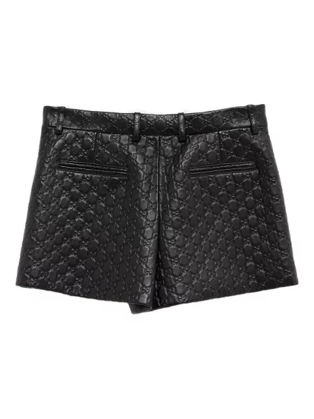 Pantaloni scurți Gucci negru