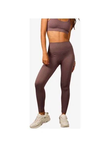 Legginsy długie Believe Athletics Flow lila ciemny XS-S