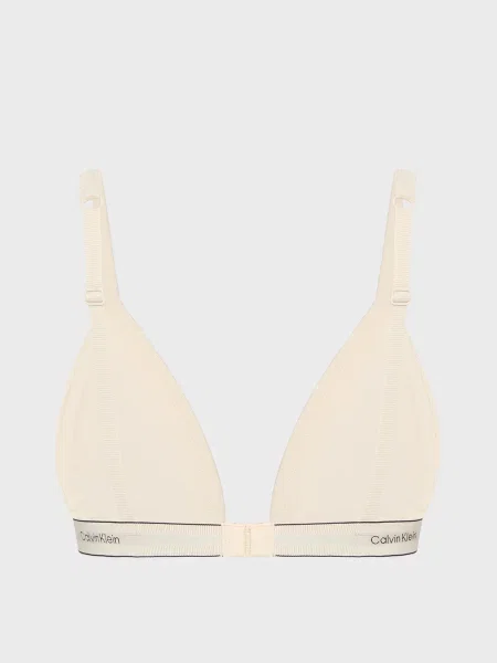 Без подкладки бюстгальтер Calvin Klein бежевый