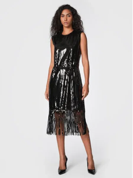 TWINSET Rochie cocktail negru