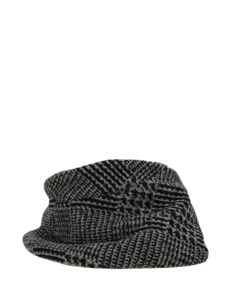 Καπέλο Junya Watanabe χωρίς τακούνι houndstooth μαύρο