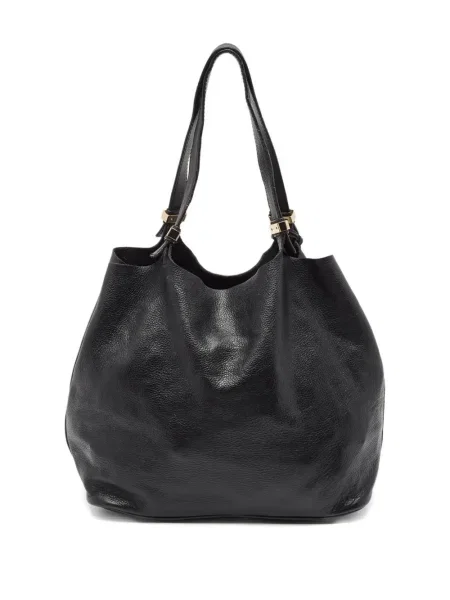 Geanta de piele Michael Kors din piele negru
