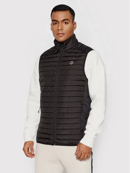 JACK & JONES Vestă negru