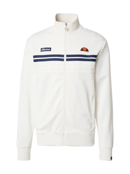 ELLESSE Hanorac Vicenza crem / bleumarin / galben închis / murdar alb
