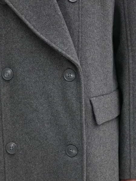 Palton Gestuz gri
