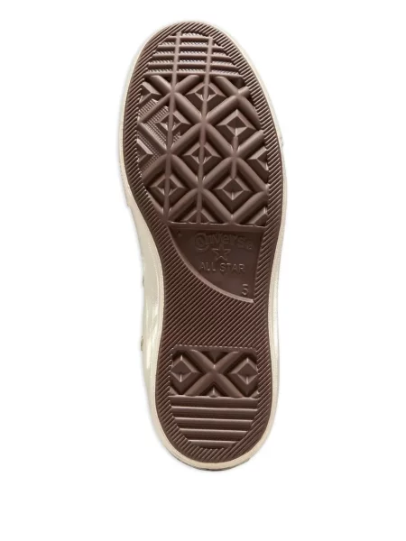 Бягане маратонки Converse Chuck 70 на платформе с принт бяло