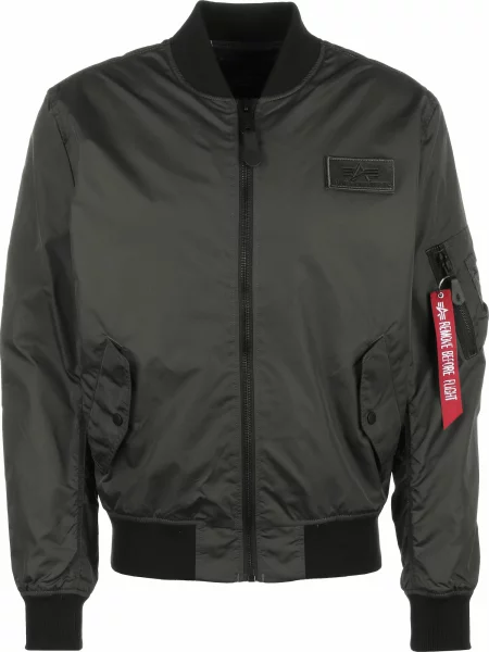 Kabát Alpha Industries TTC Two Tone Contrast Grey/ Black XL fekete