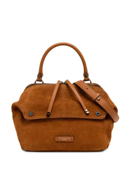 Geanta de piele Gianni Chiarini din piele maro
